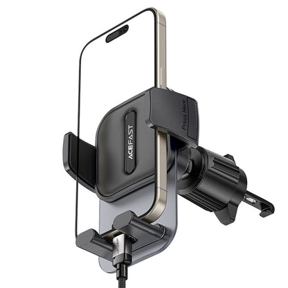 Autohalterung Acefast D25, 4,5 Zoll - 6,7 Zoll, Schwarz