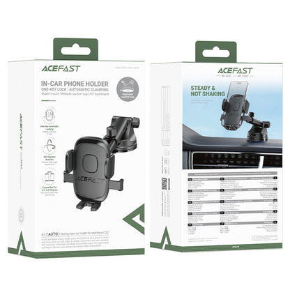 Autohalterung Acefast D57, 4,7 Zoll - 6,9 Zoll, Schwarz