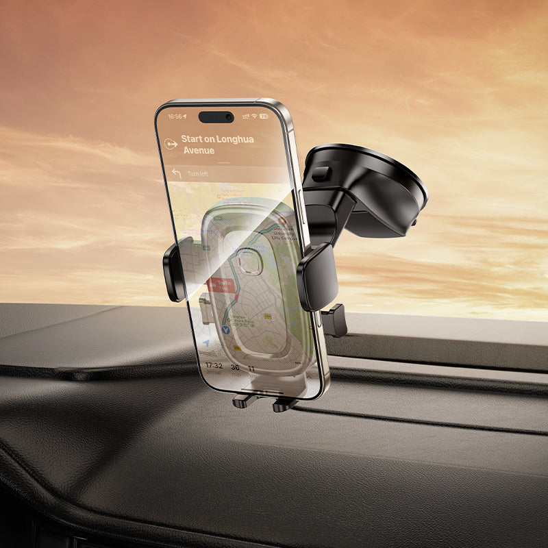 Autohalterung Borofone BH132 Follower, 4,5 Zoll - 7 Zoll, Schwarz