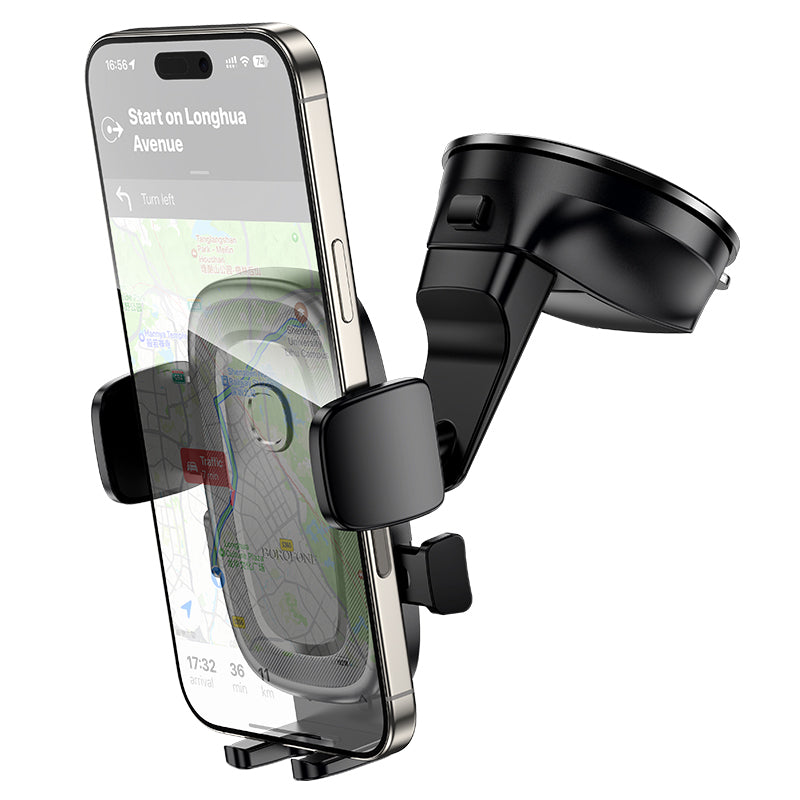 Autohalterung Borofone BH132 Follower, 4,5 Zoll - 7 Zoll, Schwarz