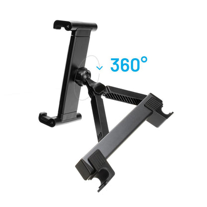 Fixed Passenger Max Car Headrest Support, 7inch - 13inch, Grey