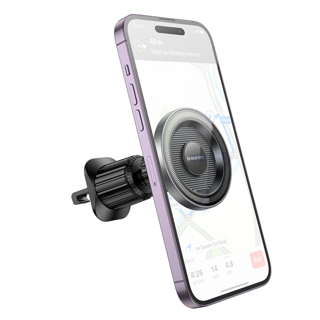 Magnetische Autohalterung Borofone BH122 Profit, 4,5 Zoll - 7 Zoll, Schwarz