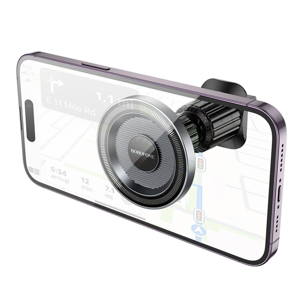 Magnetische Autohalterung Borofone BH122 Profit, 4,5 Zoll - 7 Zoll, Schwarz