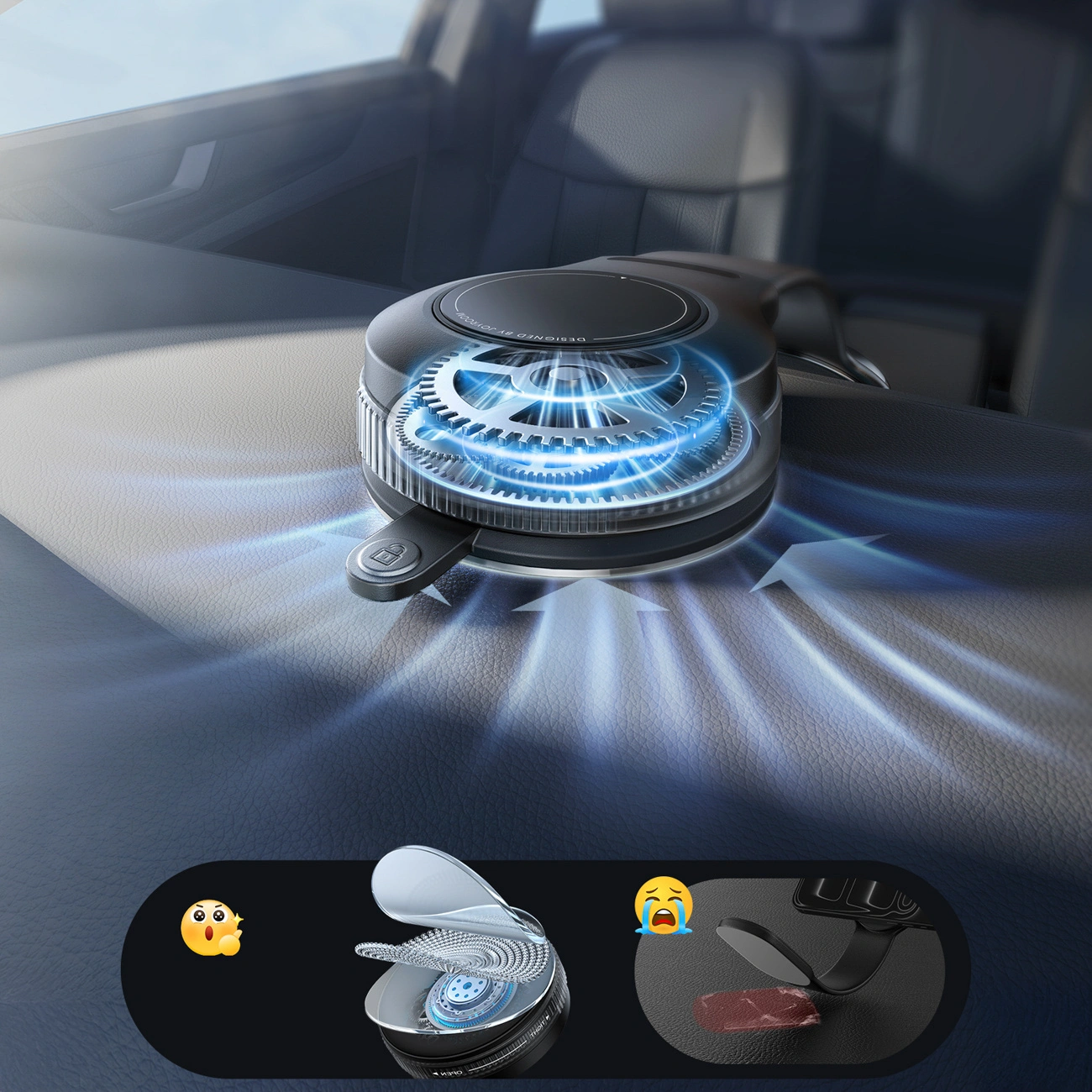 Magnetische Auto-Halterung Joyroom JR-ZS518, Universal, Schwarz