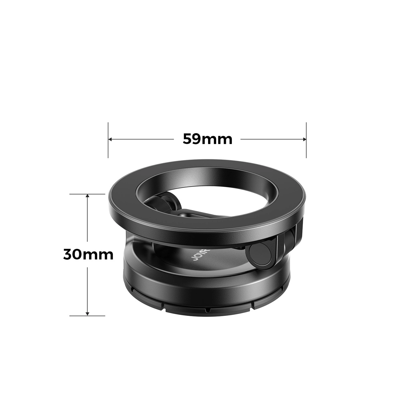 Magnetische Auto-Halterung Joyroom JR-ZS505, 4,7 Zoll - 7 Zoll, Schwarz