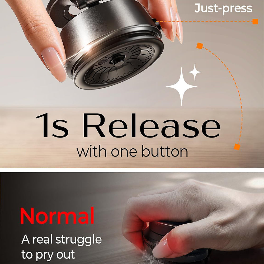 Magnetische Autohalterung Lisen A690, Universal, Grau