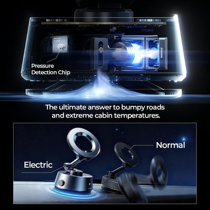 Magnetische Autohalterung Lisen A690, Universal, Grau