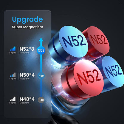 Magnetische Autohalterung Lisen, Universal, Schwarz YL0222060002