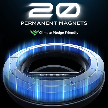 Magnetische Autohalterung Lisen, Universal, Schwarz YL0222100001