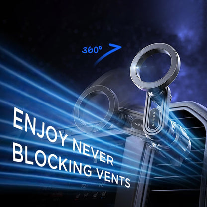 Magnetische Autohalterung Lisen, Universal, Schwarz YL0222100001