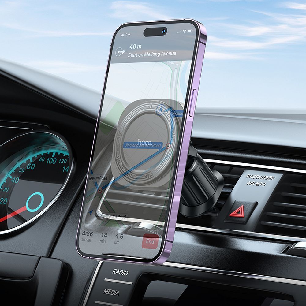 HOCO H28 Universal Magnetic Car Holder, Black