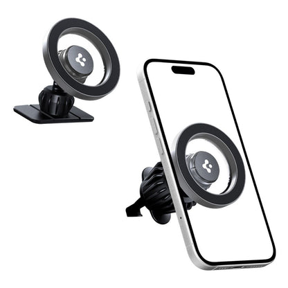 Magnetische Autohalterung Spigen MFT13, Universal, Silber ACP08314