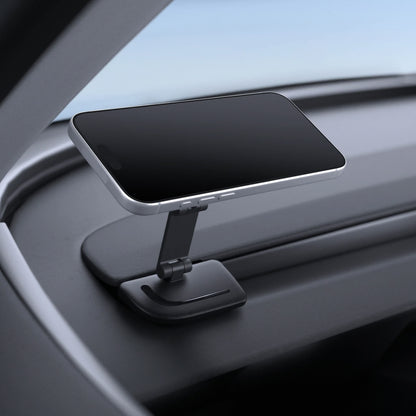 Spigen TAM110 magnetische Autohalterung für Tesla Y / 3 / Y L, Schwarz ACP11873