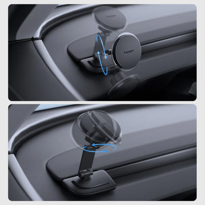 Spigen TAM110 magnetische Autohalterung für Tesla Y / 3 / Y L, Schwarz ACP11873