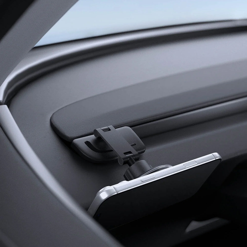 Spigen TAM110 magnetische Autohalterung für Tesla Y / 3 / Y L, Schwarz ACP11873