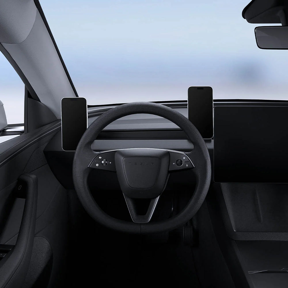 Spigen TAM110 magnetische Autohalterung für Tesla Y / 3 / Y L, Schwarz ACP11873