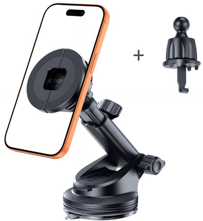 Magnetic Car Holder Tech-Protect N62 2in1, Universal, Black