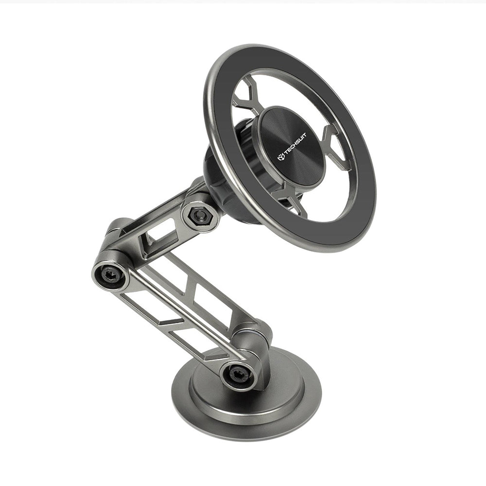 Magnetische Autohalterung Techsuit S14, Universal, Grau
