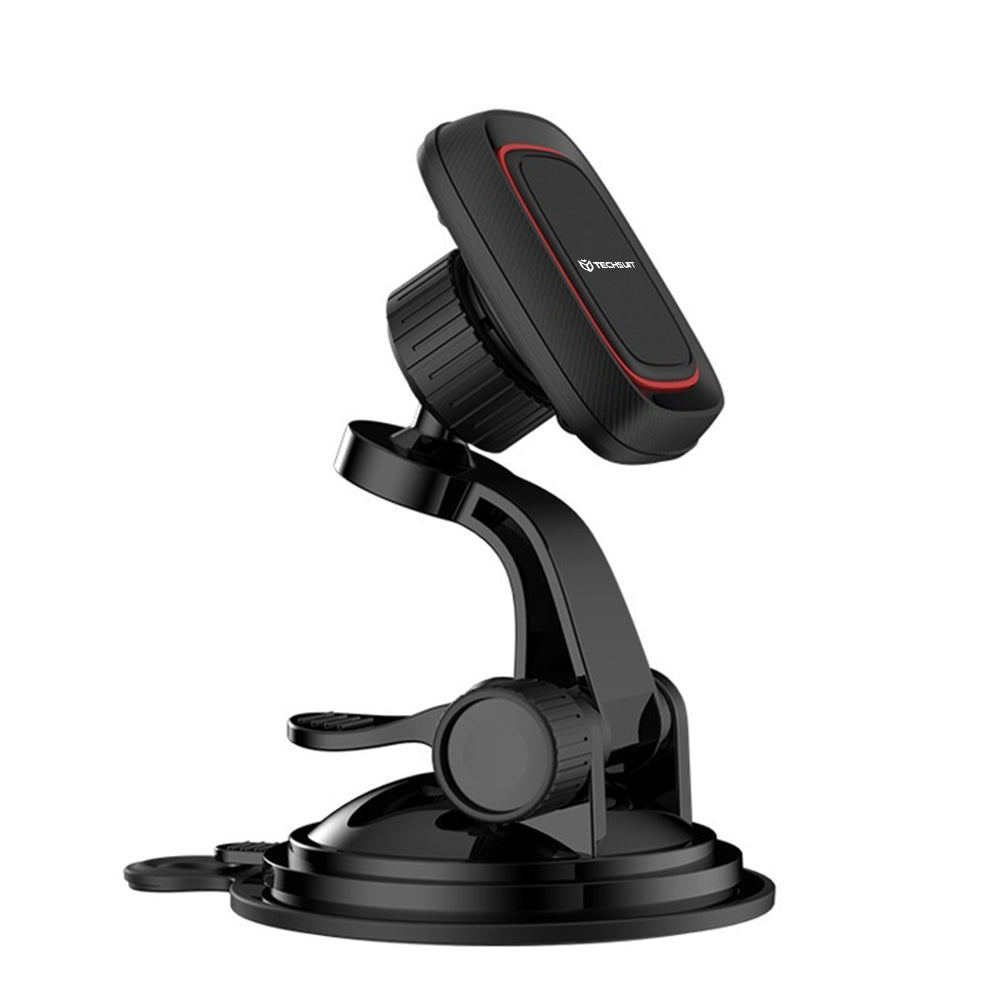 Magnetic Techsuit S6 Car Holder, Universal, Black Red