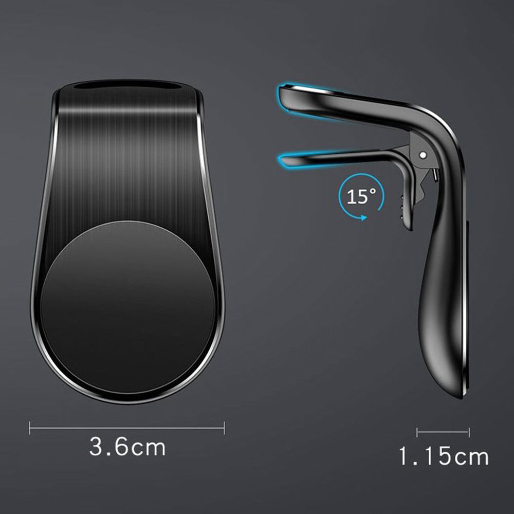 Auto-Magnet-Halterung Techsuit S7, Universal, Silber