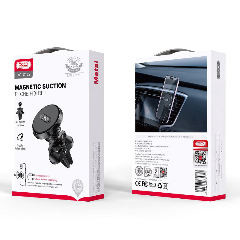 Magnetische Autohalterung XO Design C122, Universal, Schwarz