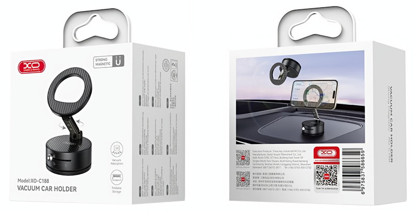 Magnetische Autohalterung XO Design C188, Universal, Schwarz