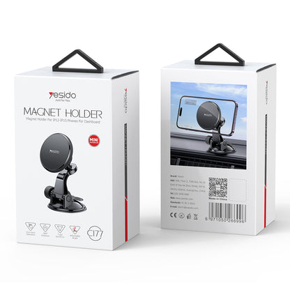 Magnetische Autohalterung Yesido C177, Universal, Schwarz