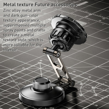 Magnetische Autohalterung Yesido C198, Universal, Grau