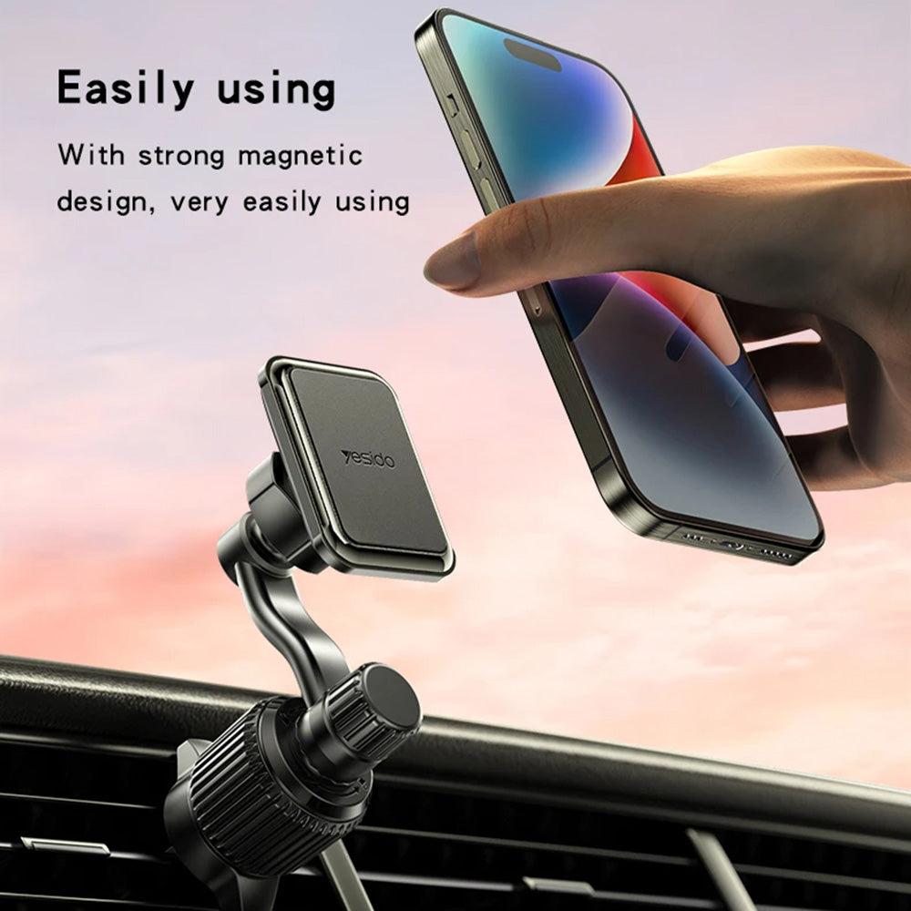 Yesido C244 Universal Magnetic Car Holder, Black