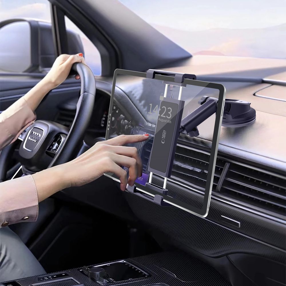 Autohalterung Tech-Protect V4 für Tablet, 141mm - 280mm, Schwarz