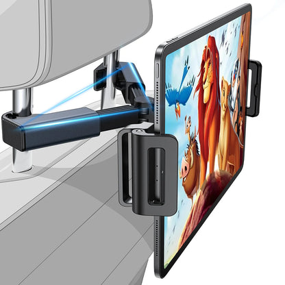 Auto-Kopfstützenhalter Lisen für Telefon / Tablet, 4,7 Zoll - 12,9 Zoll, Schwarz YL0221030002