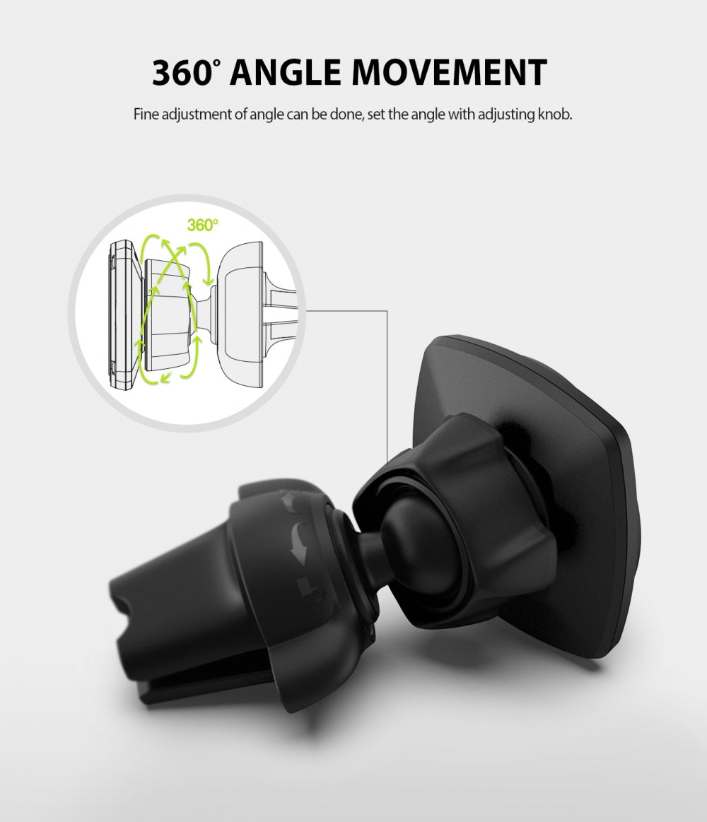 Magnetische Auto-Halterung Ringke Power Clip, Universal, Schwarz