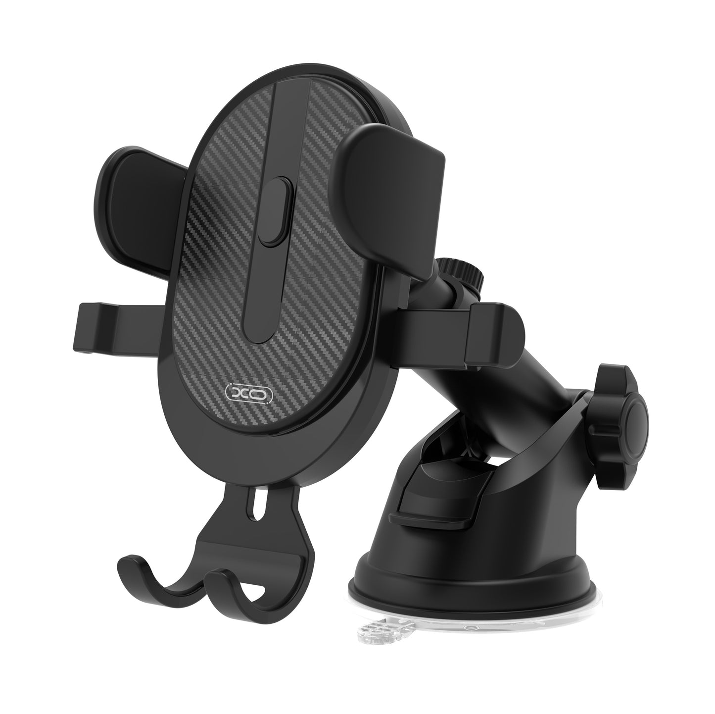 XO Design C60 2in1 Car Holder, 4inch - 6inch, Black
