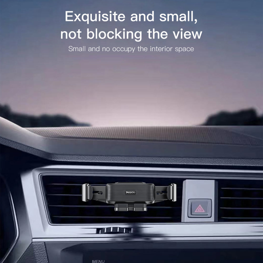 Autohalterung Yesido C166, 4,7 Zoll - 7 Zoll, Schwarz