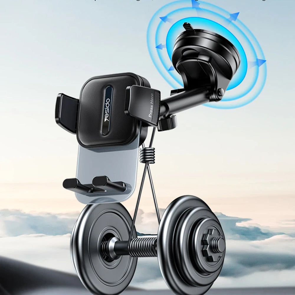 Autohalterung Yesido C261, Universal, Schwarz