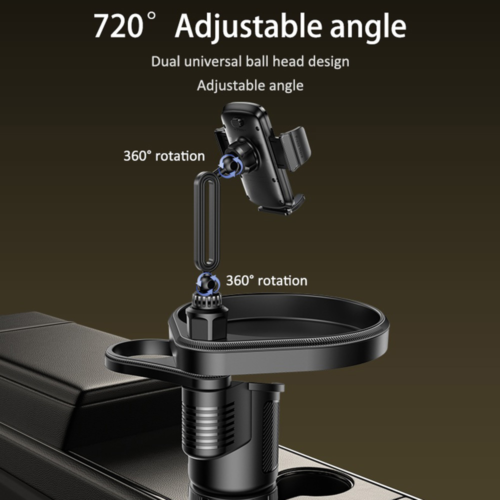 Autohalter Yesido C274, 4,7 Zoll - 7,2 Zoll, Schwarz, Neuversiegelt