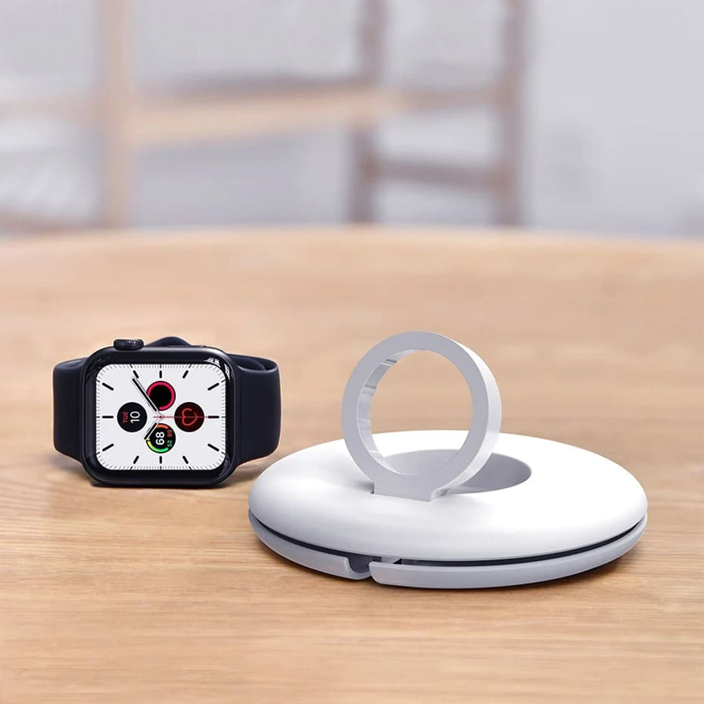 Baseus BS-W511R Halterung für Apple Watch Series Wireless-Ladegerät, Weiß C0119501