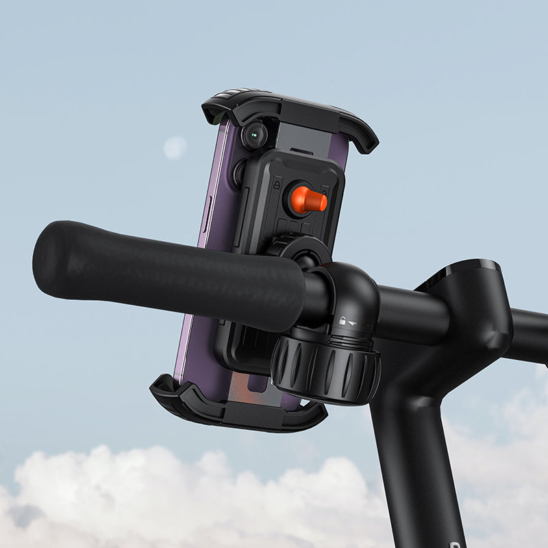 Baseus QuickGo Bicycle Holder, 4.6inch - 6.8inch, Black C40561500113-00