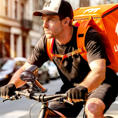 Fahrrad- und Motorradhalter mit Sonnenschutz Joyroom JR-ZS528, 4,7 Zoll - 7 Zoll, Schwarz