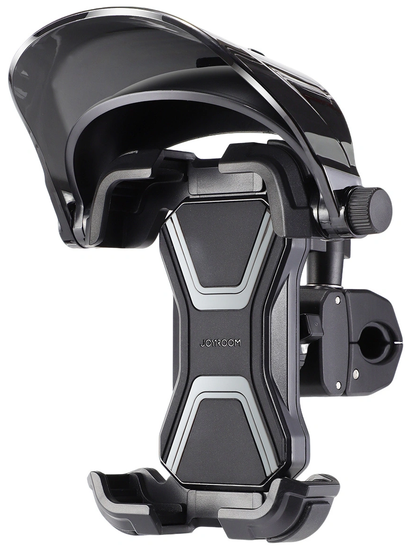 Fahrrad- und Motorradhalter mit Sonnenschutz Joyroom JR-ZS528, 4,7 Zoll - 7 Zoll, Schwarz