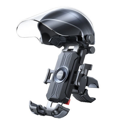 Fahrrad- und Motorradhalter mit Sonnenschutz Joyroom JR-ZS526, 4,7 Zoll - 7 Zoll, Schwarz