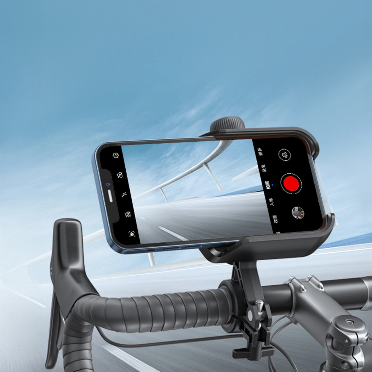 Fahrradhalterung Joyroom JR-ZS431, 4,7 Zoll - 7 Zoll, Schwarz