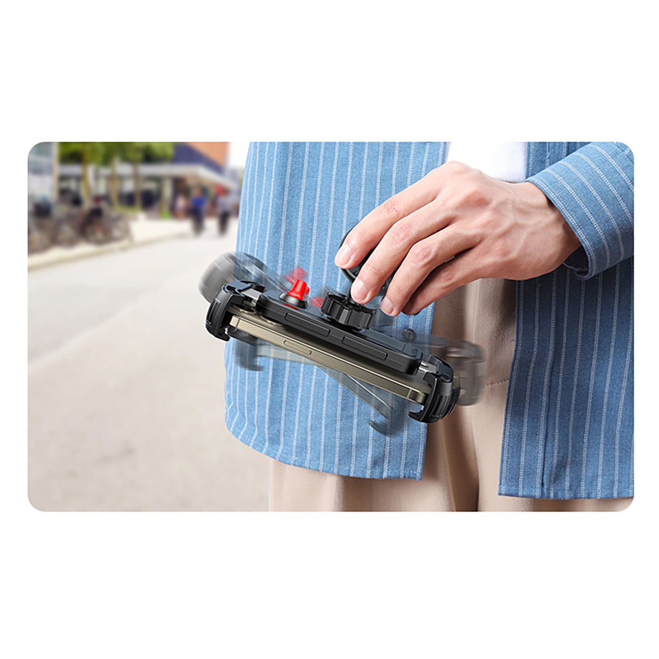 UGREEN LP494 Fahrradhalterung, 4,7 Zoll - 6,8 Zoll, Schwarz