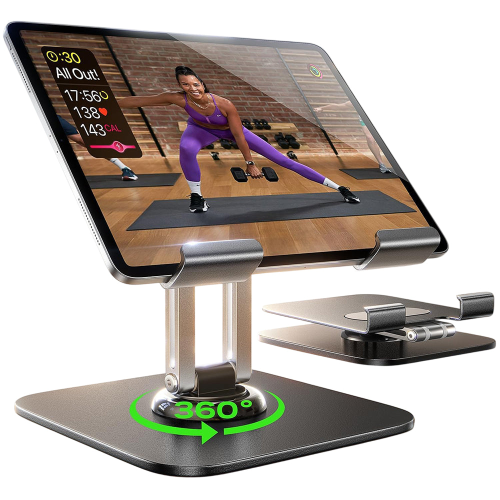 Lisen Q18 Schreibtischhalterung für Telefon / Tablet, 4,7 Zoll - 12,9 Zoll, Schwarz YL0423120002