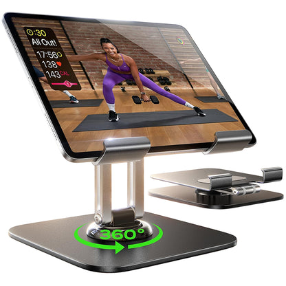 Lisen Q18 Schreibtischhalterung für Telefon / Tablet, 4,7 Zoll - 12,9 Zoll, Schwarz YL0423120002