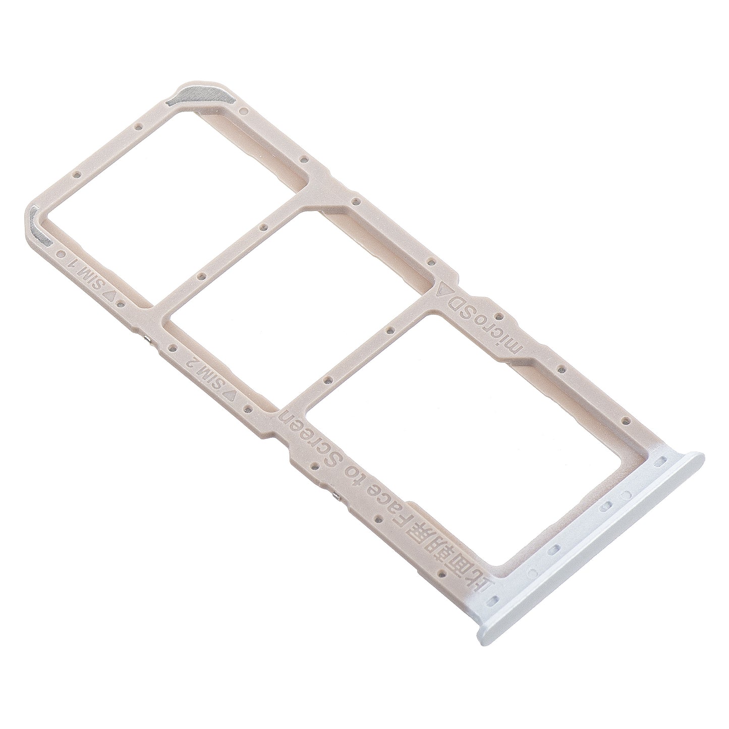 SIM support - Card Oppo A92, White 