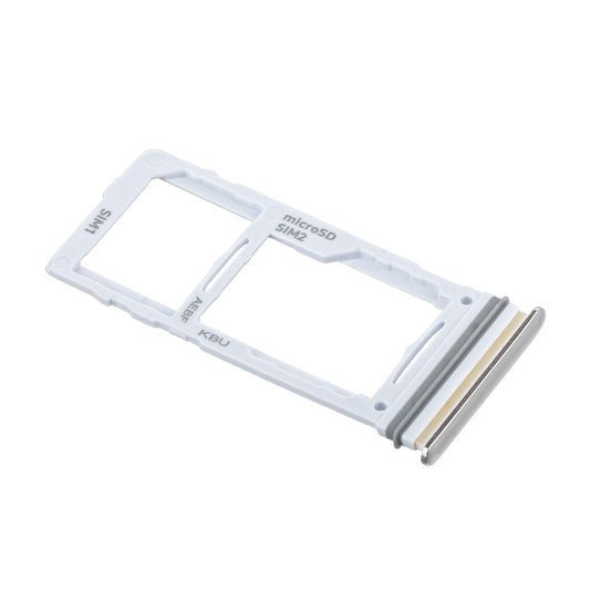 SIM-Halterung - Samsung Galaxy Galaxy A52s 5G A528 / A72 A725 / A52 A525 / A72 5G A726, Silber