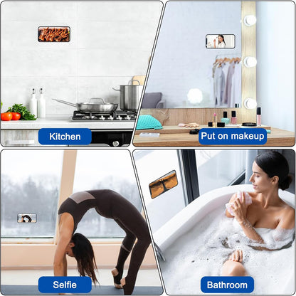 Techsuit SW-PAD Halterung mit Saugnäpfen, Weiß