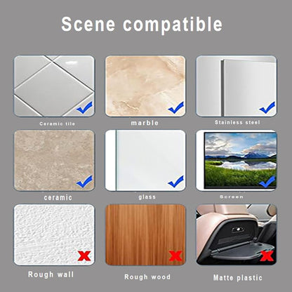 Techsuit SW-PAD Halterung mit Saugnäpfen, Weiß