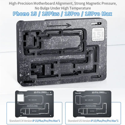 QIANLI Magnetischer PCB-Arbeitsständer für Apple iPhone 15 Serie